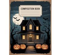 Vintage Haunted House Halloween Notebook: 120 Pages, with Pastelcartoon Cover Design, perfect for Ideas, Drawing, Women, Teens, Back to School ... Drawing, Women, Teens, Back to School gifts