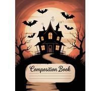 Vintage Haunted House Halloween Notebook: 120 Pages, with Watercolor Cover Design, ideal for Creative Writing, Drawing, Women, Teens, Writers, Summer ... for Creative Writing, Drawing, Women, Teens,