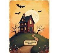 Vintage Haunted House Halloween Notebook: 120 Pages, with Watercolor Cover Design, perfect for Journaling, School Notes, Teens, Kids, Birthday ... School Notes, Teens, Kids, Birthday gifts