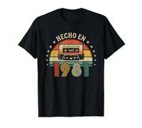 Vintage Hecho en 1981 Regalo Nacido en 1981 Edición Limitada Camiseta