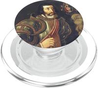 Vintage Hernan Cortes Retrato Pintura (1879) PopSockets PopGrip para MagSafe