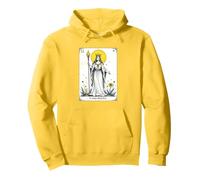 Vintage High Priestess Tarot Card: Mystical Major Arcana Art Sudadera con Capucha