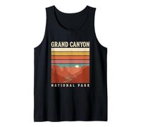 Vintage Hiking Grand Canyon National Park Arizona Camiseta sin Mangas
