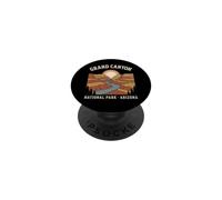 Vintage Hiking Grand Canyon National Park Arizona PopSockets PopGrip Adhesivo