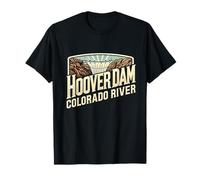 Vintage Hoover Dam Colorado River Nevada Arizona Viajes Camiseta