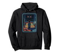 Vintage Horror Halloween Retro Supervivencia Enfrentando Tus Miedos Sudadera con Capucha