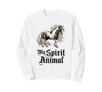 Vintage Horse My Spirit Animal Equestrian Sudadera