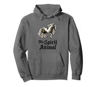 Vintage Horse My Spirit Animal Equestrian Sudadera con Capucha
