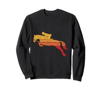 Vintage Horse Rider Girl 80s Hunter Jumper Sudadera