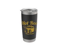 Vintage Hot Rod Speed Week 32 Diseño envejecido Vaso térmico de acero inoxidable de doble pared
