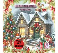 Vintage Houses Christmas Ephemera For Art Journaling: 180+ Vintage Elements House and Christmas, Glue for Cardmaking, journal, Glue and Craft for Card Making, Mixed Media, Scrapbook