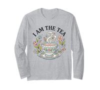 Vintage I Am The Tea Manga Larga