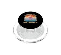 Vintage I Love Jellyfish More Than People Medusa Lover PopSockets PopGrip para MagSafe