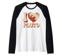 Vintage I Love Plutón Space G amiseta Manga Raglan