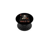 Vintage I Play with Dolls Collector Halloween Party House PopSockets PopGrip Adhesivo
