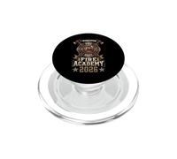 Vintage I Survived Fire Academy 2026 Firefighter PopSockets PopGrip para MagSafe