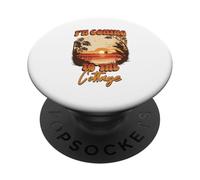 Vintage I'm Coming To The Cottage Paisaje Paisaje Naturaleza escénica PopSockets PopGrip Adhesivo