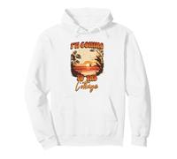 Vintage I'm Coming To The Cottage Paisaje Paisaje Naturaleza escénica Sudadera con Capucha