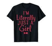 Vintage I'm Literally Just a Girl Funny Diciendo Mujeres Camiseta
