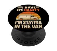 Vintage I'm Staying In Tha Van Phasmophobia Man'S Women's PopSockets PopGrip Adhesivo