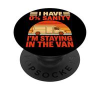 Vintage I'm Staying In Tha Van Phasmophobia Man'S Women's PopSockets PopGrip Adhesivo