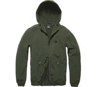 Vintage Industries Ashore Softshell Chaqueta, Verde oscuro, Talla L