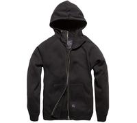 Vintage Industries Basing Sudadera con capucha, negro, Talla XXL