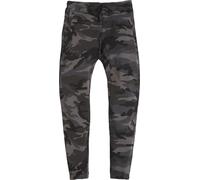 Vintage Industries Baxter Camo pantalones de ejercicio, Camuflaje oscuro, Talla S