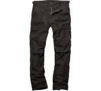 Vintage Industries BDU Pantalones, negro, tamaño L para Hombres