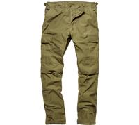 Vintage Industries BDU Pantalones (Oliv,XL)