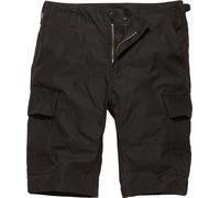 Vintage Industries BDU T/C Pantalones cortos, negro, tamaño XS para Hombres