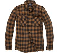 Vintage Industries Camisa de cuadros Harley Camisa de cuadros amarilla S
