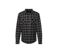Vintage Industries Camisa 'Harley' piedra / negro, Talla M