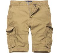 Vintage Industries Cargo Pantalones Cortos Remo Pantalones Cortos Caqui Oscuro XL
