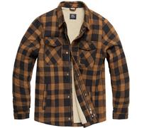 Vintage Industries Chaqueta de leñador Craft Heavyweight Sherpa Yellow Check 3XL