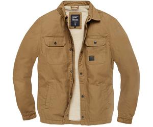 Vintage Industries Chaqueta de transición Dean Sherpa Dark Tan M