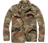 Vintage Industries Cranford Chaqueta, Bosque, Talla L