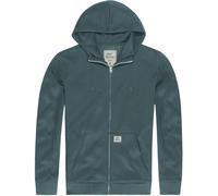 Vintage Industries Cruz Sudadera con capucha con cremallera, gris, tamaño XL para Hombres