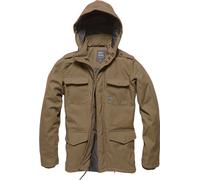 Vintage Industries Darren Parka Chaqueta, Marrón oscuro, Talla M