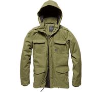 Vintage Industries Darren Parka, chaqueta textil impermeable 3XL male Claro Oliva