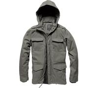 Vintage Industries Darren Parka, chaqueta textil impermeable XXL male Gris