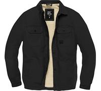Vintage Industries Dean Sherpa Hombre Chaqueta entre-tiempo Negro M 100% algodón