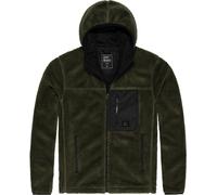 Vintage Industries Dustin Sherpa Fleece Chaqueta, verde, tamaño M para Hombres