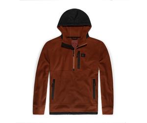 Vintage Industries Fleecepullover Vinson Fibra hueca Fleece Brick XL