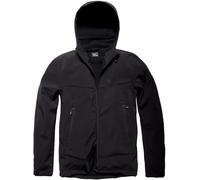 Vintage Industries Funktionsjacke Alford Chaqueta Softshell Negra XL