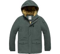 Vintage Industries Gavyn Parka, chaqueta textil impermeable XXL male Gris