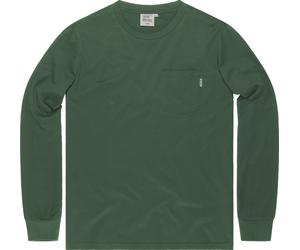 Vintage Industries Grant Pocket Camisa de manga larga, verde, tamaño 3XL para Hombres
