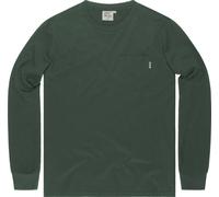 Vintage Industries Longsleeve Grant Pocket Camiseta Long Sleeve Gris/Verde L