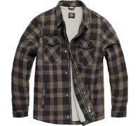 Vintage Industries Heavyweight Sherpa Camisa, gris, Talla S