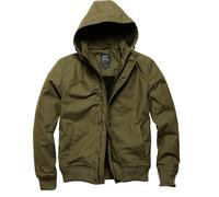 Vintage Industries Hudson, chaqueta textil S male Oliva
